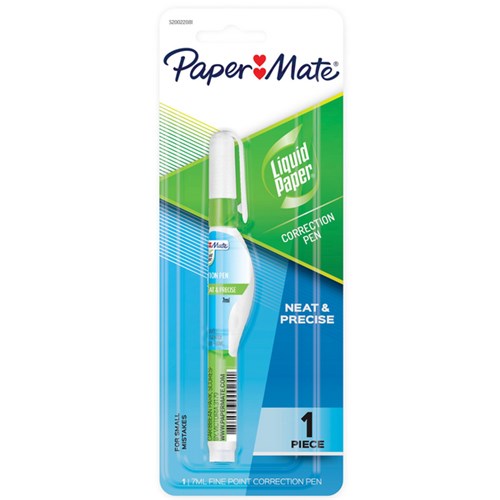 Paper Mate Liquid Paper Correction Pen 7ml OfficeMax MySchool