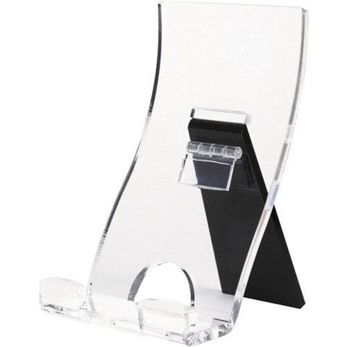 Realspace Tablet Holder Acrylic Black/Clear | OfficeMax MySchool