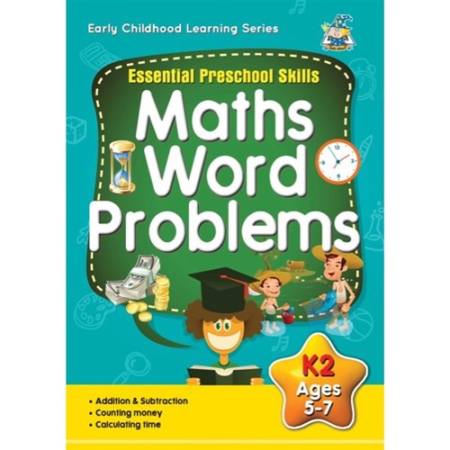 Greenhill Math Word Problems Activity Book 5-7 Years | OfficeMax MySchool