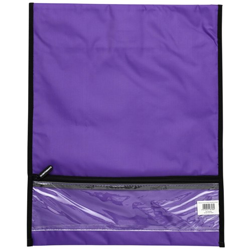 Purple book bag best sale