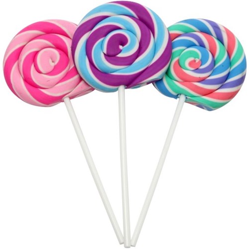 Lollipop Erasers, Assorted Colours | OfficeMax MySchool